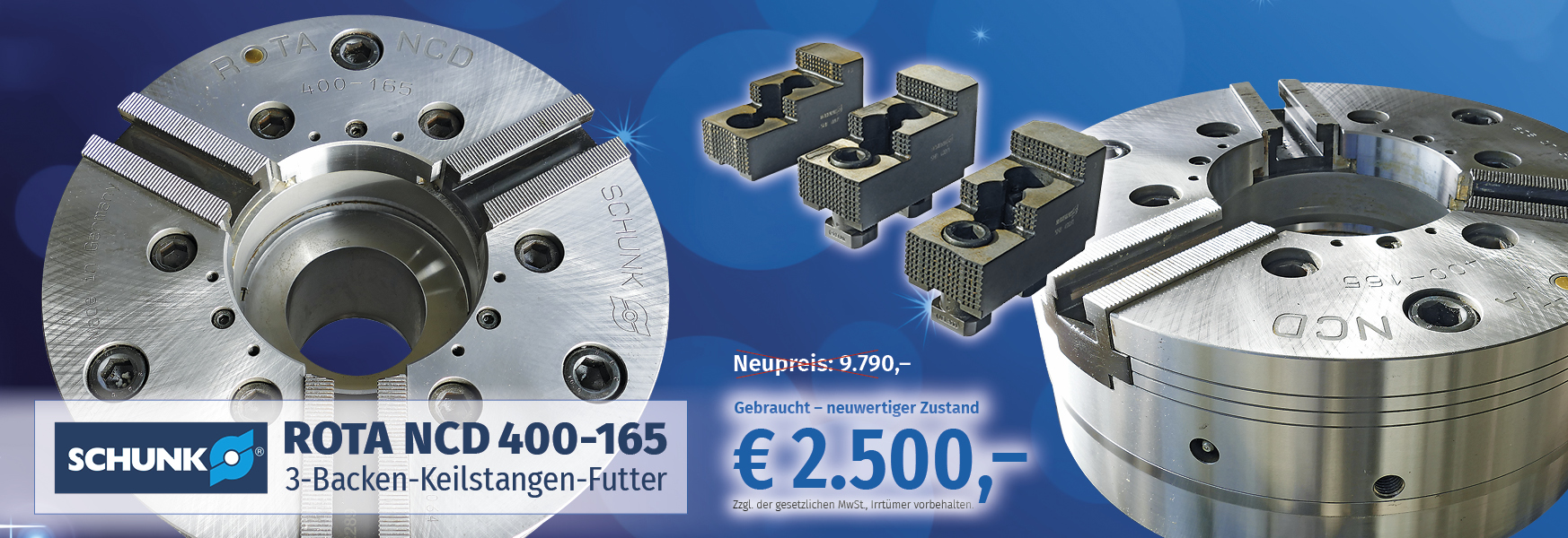 Slider SCHUNK Rota NCD 400 165 KW6 24 1746x600 pix