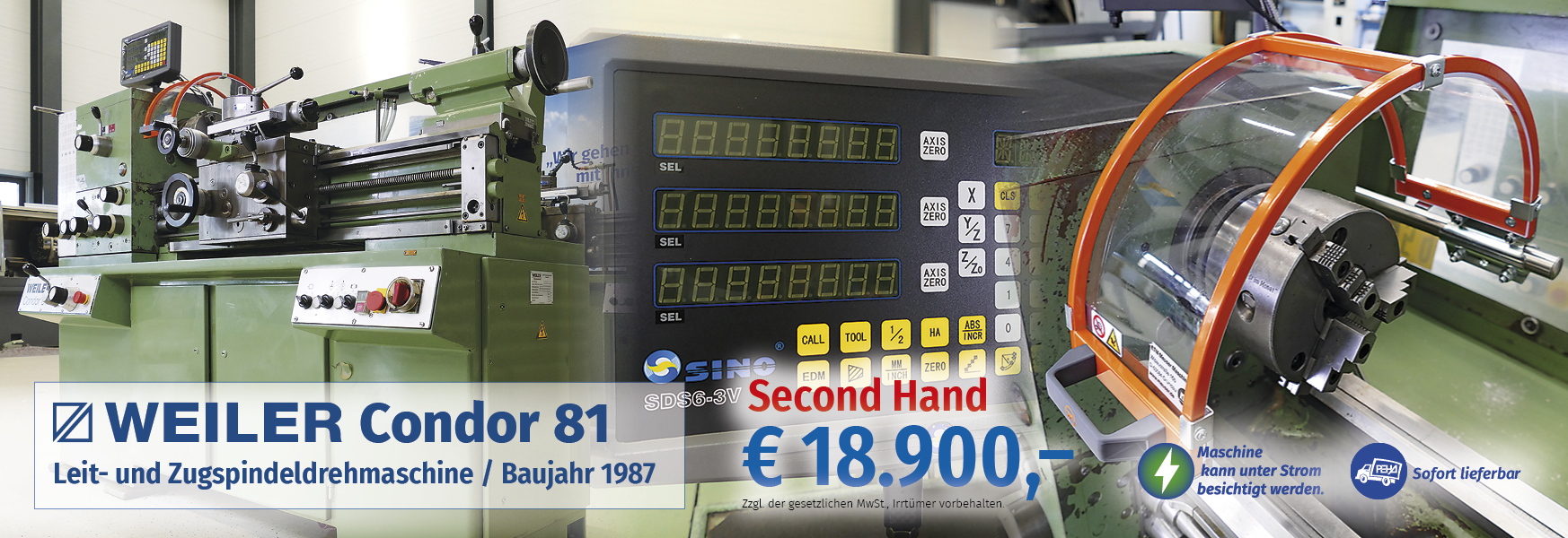 Weiler Condor 81 1746x600 pix